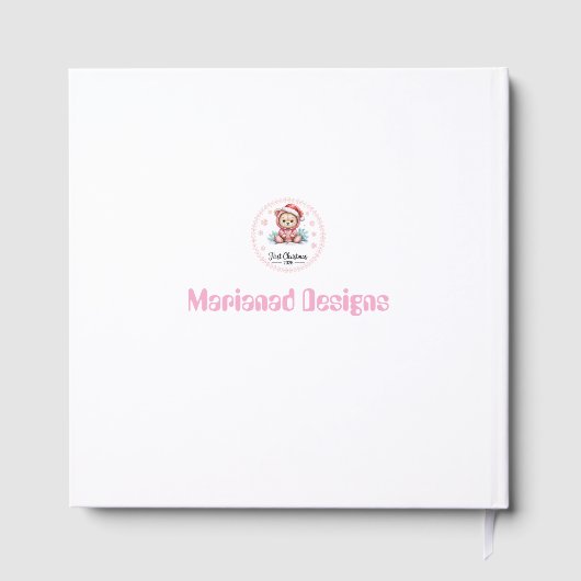 Baby Girl’s First Christmas Guest Book – Gastenboek (Achterkant)