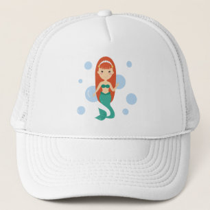 Baby girl schattige zeemeerprins trucker pet