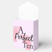 Baby Girl Shower Favor Box Bedankdoosjes (Geopend)