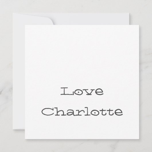 Baby Girl Shower Hartelijk dank Bedankkaart (Achterkant)