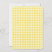 Baby Girl Shower met deuking Kaart (Achterkant)