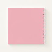Baby Girl Shower Pink Feet Guest Book Notitieboek (Achterkant)