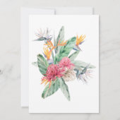 Baby Girl Shower Sugar Glider Australië Wild One Kaart (Achterkant)