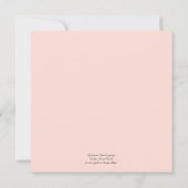 Baby Girl Shower Teepee Laat het avontuur beginnen Kaart (Achterkant)