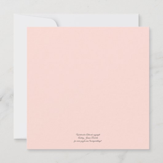 Baby Girl Shower Teepee Laat het avontuur beginnen Kaart (Achterkant)