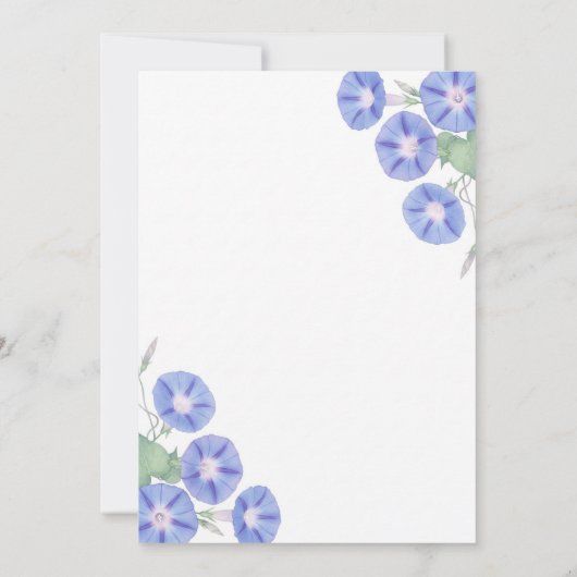 Baby Girl Shower-uitnodiging Kaart (Achterkant)