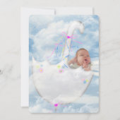 Baby Girl Shower-uitnodiging Kaart (Voorkant)