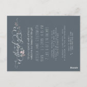 Baby Girl Sip & Bekijk de geboorteaankondiging Briefkaart (Achterkant)