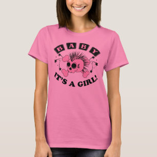 Baby Girl Skull T-shirt