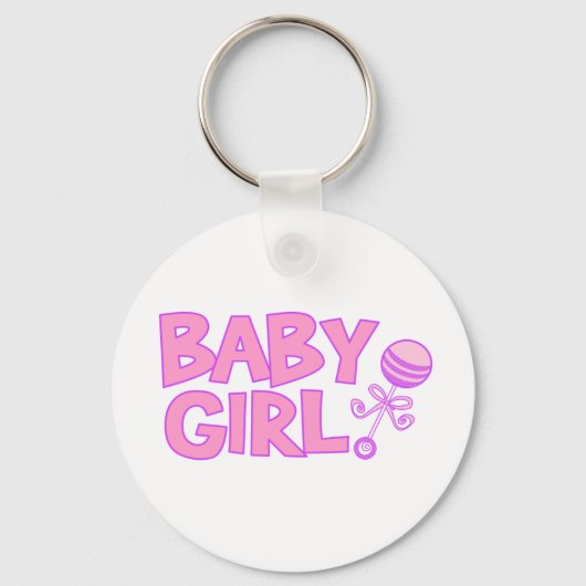 Baby Girl Sleutelhanger (Voorkant)