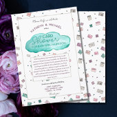 Baby Girl Sprinkle Kaart Shower