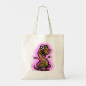 Baby Girl T-Rex Tote Bag (Achterkant)