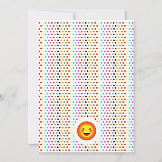 Baby girl taart met moeder tweede verjaardagsfeest kaart (Achterkant)