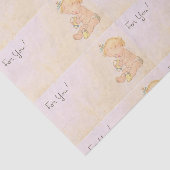 Baby Girl Tissuepapier (Detail)