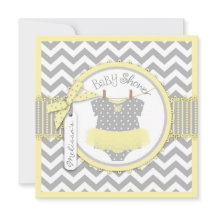 Baby Girl Tutu Chevron Print Baby shower
