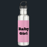 Baby Girl Water Bottle Waterfles<br><div class="desc">BABY GIRL WATER BOTTLE</div>