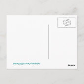 Baby Girllading Briefkaart (Achterkant)