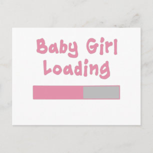 Baby Girllading Briefkaart