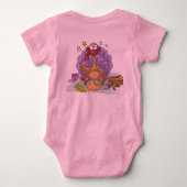 Baby Girl's badpak Romper (Achterkant)