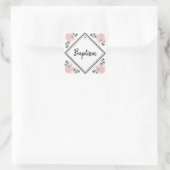 Baby Girl's Baptism Envelope Seal / Sticker (Tas)