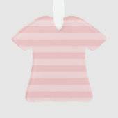 Baby Girl's eerste kerstacrylversiering Ornament (achterkant)