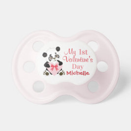 Baby Girl's eerste Valentijnsdag Speen