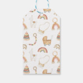 Baby Girls kleren Baby shower Cadeaulabel (Achterkant)