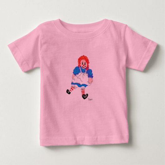 Baby Girl's T-shirt Ragdrageann van Sarr (Voorkant)