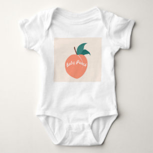 Baby Girls Vest "Baby Peach" Romper