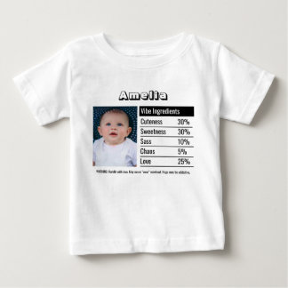 Baby Girl's Vibe Report T-shirt | Grappige T-shirt