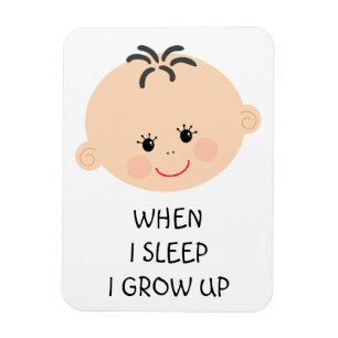 Baby glimlach magneet