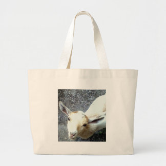 Baby Goat - Dierenpark Design Grote Tote Bag
