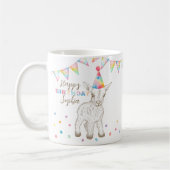 Baby Goat Party Animal Birthday Coffee Mok (Links)