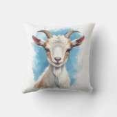 Baby Goat Smiling Kussen (Achterkant)