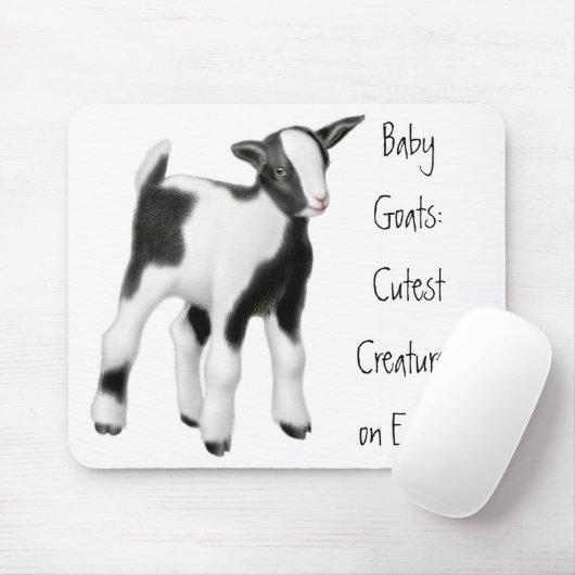Baby Goats Mousepad Muismat (Met muis)