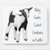 Baby Goats Mousepad Muismat (Voorkant)
