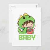 baby Godzilla Briefkaart (Voorkant / Achterkant)