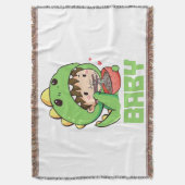 baby godzilla deken (Voorkant Verticaal)