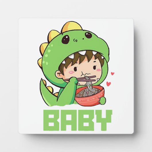 baby godzilla fotoplaat (Voorkant)