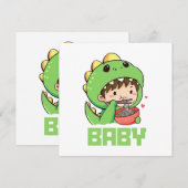 baby Godzilla Kaart (Voorkant / Achterkant)