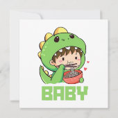 baby Godzilla Kaart (Achterkant)