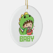 baby godzilla keramisch ornament (Rechts)