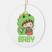 baby godzilla keramisch ornament (Links)