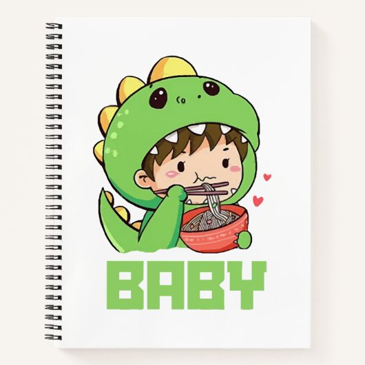 baby godzilla notitieboek (Voorkant)