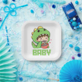 baby godzilla papieren bordje (Feest)