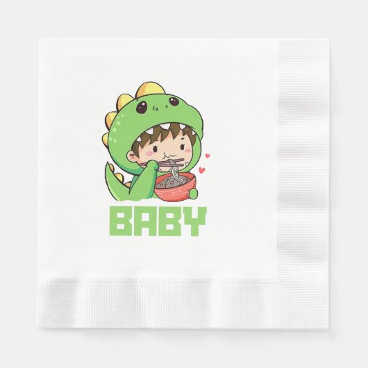 baby godzilla servet (Voorkant)