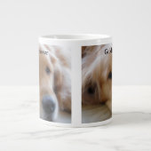 Baby, Golden Retriever Grote Koffiekop (Voorkant)