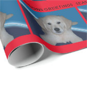 Baby Golden Retriever wrapppapier Cadeaupapier (Rol Hoek)