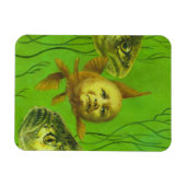 Baby Goldfish Mutant Flexible Magnet Magneet (Horizontaal)