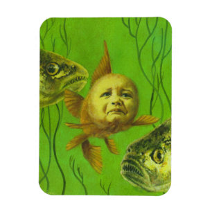 Baby Goldfish Mutant Flexible Magnet Magneet